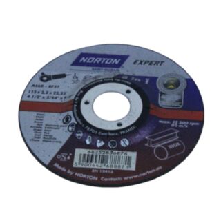 Norton Expert 3 In 1 Cutting, Grinding & Finishing Disc 2.2x22x115mm