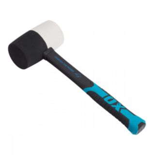 OX Combination Rubber Mallet With Fibreglass Handle 24oz