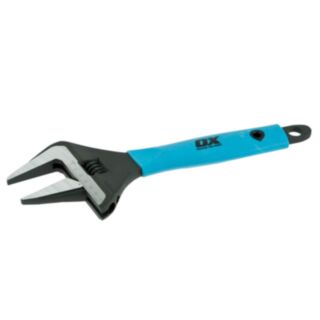 OX Pro Adjustable Wrench Extra Wide 60mm Jaw 300mm