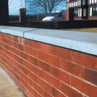 Once Weathered Coping Stone Straight Concrete 50/75mm Pitch 900x400mm