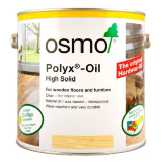 Osmo Polyx Hard Wax Oil Original Matt Clear 2.5ltr