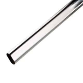 Oval Tube Chrome Plated 30x15x1830mm