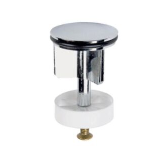 P1 Plumbing Basin Pop Up Plug Only Chrome Plated Brass 1½