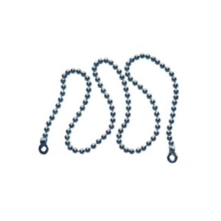 P1 Plumbing Bath Ball Chain With S Hook Chrome 450mm