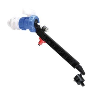 P1 Plumbing Delchem Float Valve Adjustable Arm Side Entry ½