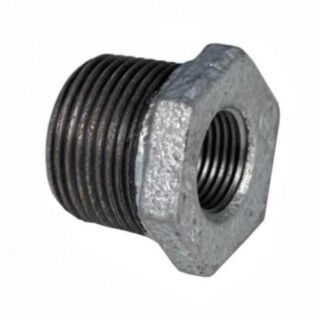 GF PRIMOFIT Galvanised Malleable Iron Hexagonal Bush ¾x½