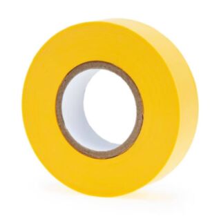 PVC Tape Yellow 19mm x 20mtr