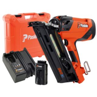 Paslode 360Xi Framing Nailer 1 x 2.1Ah Lithium-Ion With Charger & Case 7.4V