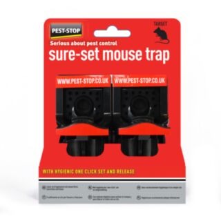 Pest-Stop Sure-Set Mouse Trap 2pk