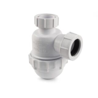 PolyPipe 38mm Water Seal Bottle Trap 32mm