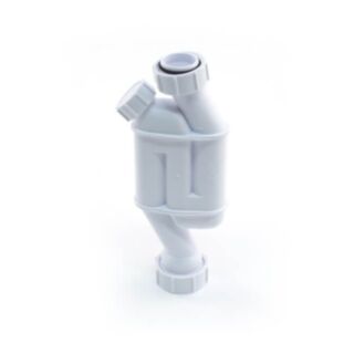 PolyPipe Straight Through Trap With Cleaning Eye 32mm