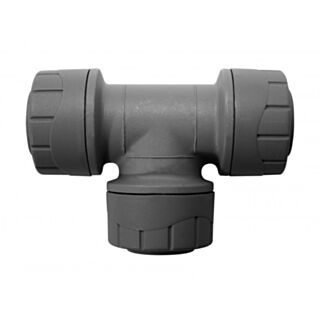 Polyplumb Push Fit Equal Tee 15mm
