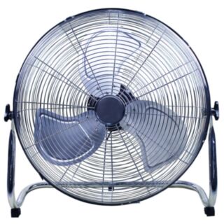 Pro-Elec Floor Fan High Velocity Chrome 18