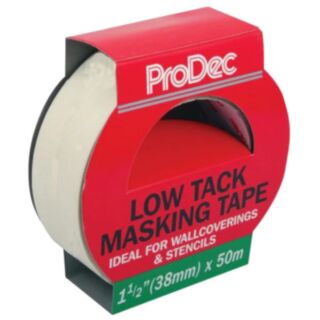 ProDec Masking Tape Low Tack 38mm x 50mtr