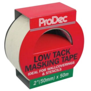 ProDec Masking Tape Low Tack 50mm x 50mtr