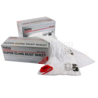 ProDec Advance Super Cling Dust Sheet Roll 4x25mtr 100m²