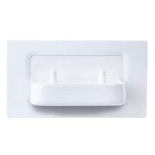 Proofvision Dual In-Wall Toothbrush Charger Compatible With Oral-B / Braun White