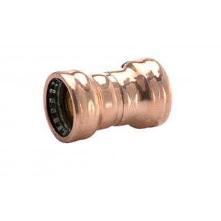 Push Fit Coupler Copper 15mm