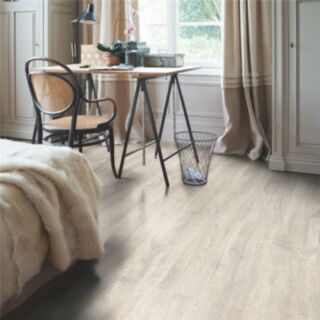 Quick Step Laminate Flooring Classic Aimed White Patina Oak 8x190x1200mm 1.596m²