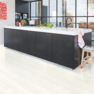 Quick Step Laminate Flooring Impressive White Plank 8x190x1380mm 1.835m²