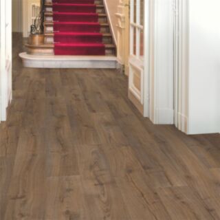 Quick Step Laminate Flooring Largo Cambridge Oak Dark 9.5x205x2050mm 2.5215m²