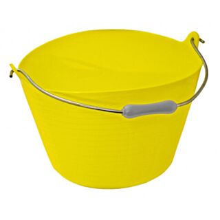 RED Gorilla Flexible Bucket Yellow 22ltr