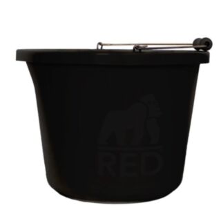 RED Gorilla Standard Bucket Black 14ltr