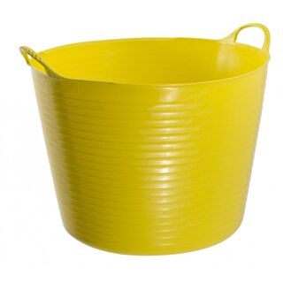 RED Gorilla Tub® Flexible Large Yellow 38ltr