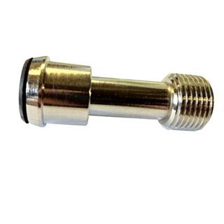 Radiator Valve Extension Adjustable Chrome 15mm To 20mm