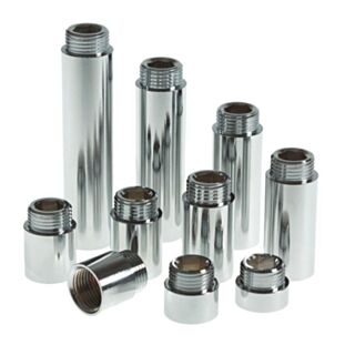 Radiator Valve Extension Chrome 30mm