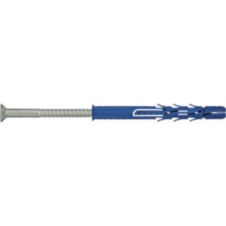 Rawlplug FF1 Universal Frame Fixing Nylon Countersunk ZP 10x140mm 4pk