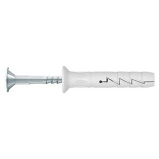 Rawlplug FX Hammer Fixings Nylon Countersunk ZP 6x40mm 16pk