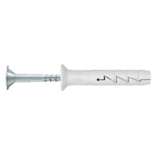 Rawlplug FX Hammer Fixings Nylon Countersunk ZP 6x60mm 20pk
