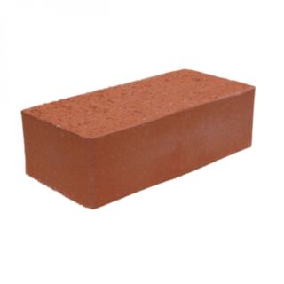 Red Solid Engineering Brick 65mm Class B