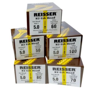 Reisser R2 Special Mixed Screw Pack 5.0mm 1000pk