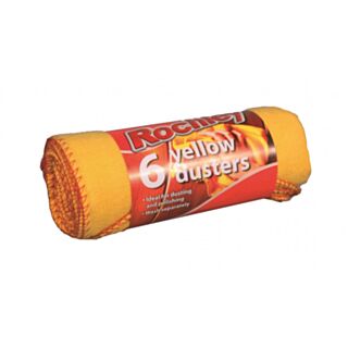 Rochley Duster Cloth Yellow 6pk