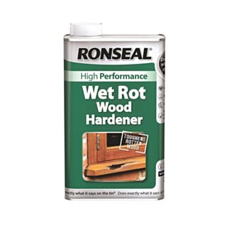Ronseal High Performance Wet Rot Wood Hardener Clear 500ml