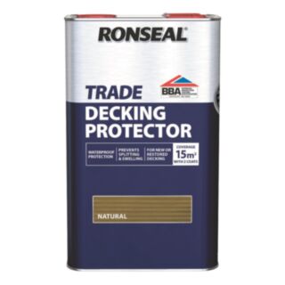 Ronseal Trade Decking Protector Natural 5ltr