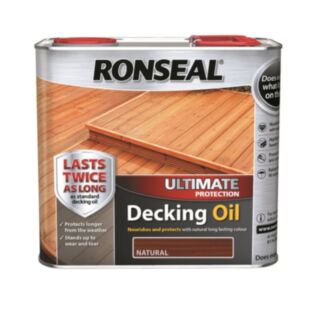 Ronseal Ultimate Protection Decking Oil Natural 5ltr