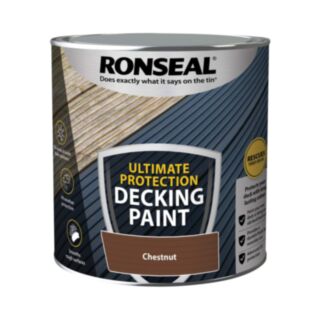 Ronseal Ultimate Protection Decking Paint Chestnut 2.5ltr