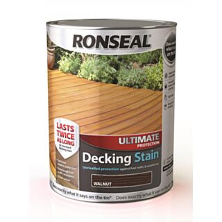 Ronseal Ultimate Protection Decking Stain Walnut 2.5ltr