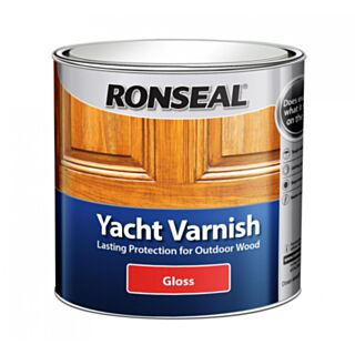Ronseal Yacht Varnish Gloss Clear 2.5ltr