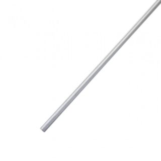 Round Bar Anodised Aluminium Silver 4mm x 1mtr