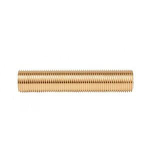 Running Nipple Long Brass 3x½