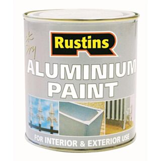 Rustins Quick Dry Aluminium Paint 500ml
