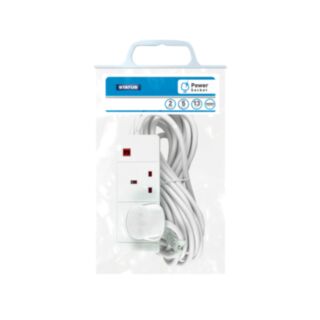 STATUS® 2 Way Extension Lead 13Amp 5mtr