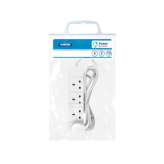 STATUS® 4 Way Extension Lead 13Amp 5mtr
