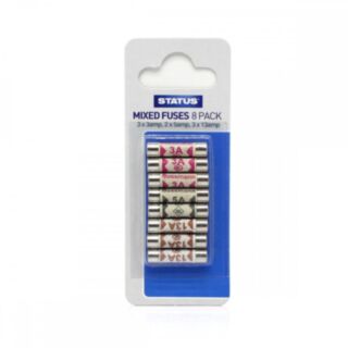 STATUS® Fuses Mixed Amp 8pk