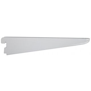 Shelf Bracket Twin Slot White 270mm
