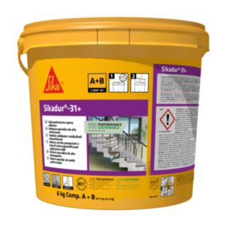 Sikadur -31+ Two Part Low VOC Epoxy Adhesive Concrete Grey 6kg